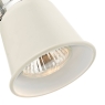 Fry Single Wall Spotlight Cream Polished Chrome