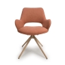 Vestia Perth Swivel Dining Chair Brick