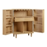 Vestia Drinks Cabinet Open