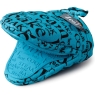 Zeal Hot Grab Hot Aqua Print Fabric/Silicone