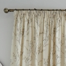 Laura Ashley Pussywillow Eyelet Headed Curtains Off White Dove Grey