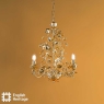 English Heritage Audley End Single Pendant Bronze and Cream