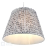 English Heritage St John Street Grey Cotton Empire Shade 14cm