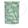 Flared Rim Pattern Mug Forest