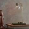 Hoxne Table Lamp Antique Brass