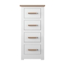 Milton 4 Drawer Narrow Chest