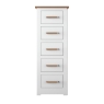 Milton 5 Drawer Narrow Chest
