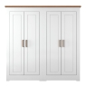 Milton Small 4 Door All Hanging Wardrobe