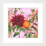 Dusky Dahlias Framed Picture Large