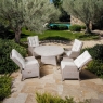 Valencia Rattan 120cm Round Reclining Dining Set