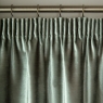 Laura Ashley Loretta Pencil Headed Curtains Lined Sage Green