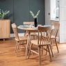 Cheshire Round Table & 4 Chairs Lifestyle