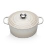 Le Creuset Round Casserole 20cm Meringue