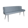 Hawthorn Bench Grey PU