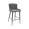 Hawthorn Bar Stool Grey PU