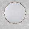 Laura Ashley Medora Mirror Matt Gold 60cm