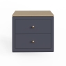 Mayfair 2 Drawer Bedside (W60cm)
