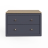 Mayfair 2 Drawer Chest (W80cm)