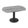 Luna Extending Dining Table 95-135cm Silver