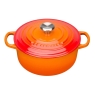 Le Creuset Round Casserole 24cm Volcanic