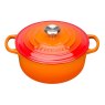 Le Creuset Round Casserole 20cm Volcanic