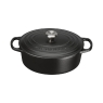 Le Creuset Oval Casserole Dish 27cm Satin Black