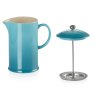 Le Creuset Coffee Pot and Press Teal 