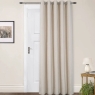 Amberley Eyelet Headed Door Curtain Natural