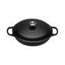 Le Creuset Shallow Casserole 30cm Satin Black