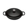 Le Creuset Shallow Casserole 26cm Satin Black