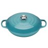 Le Creuset Shallow Casserole Dish Teal