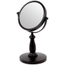 Showerdrape Atlas Vanity Mirror Black 18cm