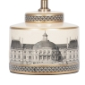 Wren Building Print Ceramic Table Lamp Only