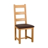 Snape Ladder Back Dining Chair Oak Oiled