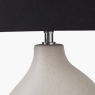 Ulla Monochrome Organic Ceramic Table Lamp with Shade