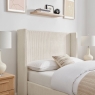 Georgia Upholstered Bed Frame Natural