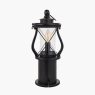 Gibson Wood Lantern Table Lamp Black