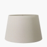 Raffles Large Rattan Cream Wash  Table Lamp With Shade