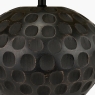 Dante Antique Black Mango Wood Table Lamp with Shade