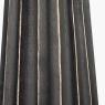 Draydon Black Wash Mango Wood Cone Table Lamp with Shade