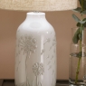Flora Floral Ceramic Table Lamp with Shade