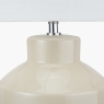 Nora Cream Crackle Effect Table Lamp with Shade
