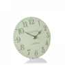 Thomas Kent Arabic 6" Mantel Clock Pearl Green