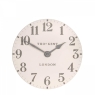 Thomas Kent Arabic 12" Mantel Clock Pearl Green