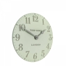 Thomas Kent Arabic 12" Mantel Clock Shy Pink