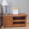 Pemberley TV cabinet in oak (Haverhill)