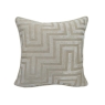Paul Moneypenny Amazing 60cm Cut velvet Cushion Ivory