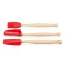 Le Creuset Set Of 3 Craft Brushes Cerise