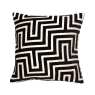 Paul Moneypenny Amazing 60cm Cut Velvet Cushion Black