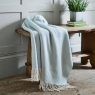 Deyongs Brimham 130cm x 180cm Throw Blue